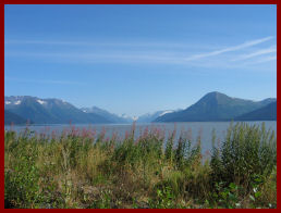 Turnagain Arm on the road to Girdwood